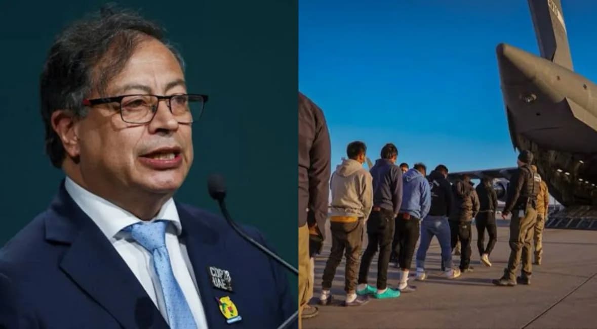 Colômbia rejeita 2 voos dos EUA e Trump ameaça o país com sanções