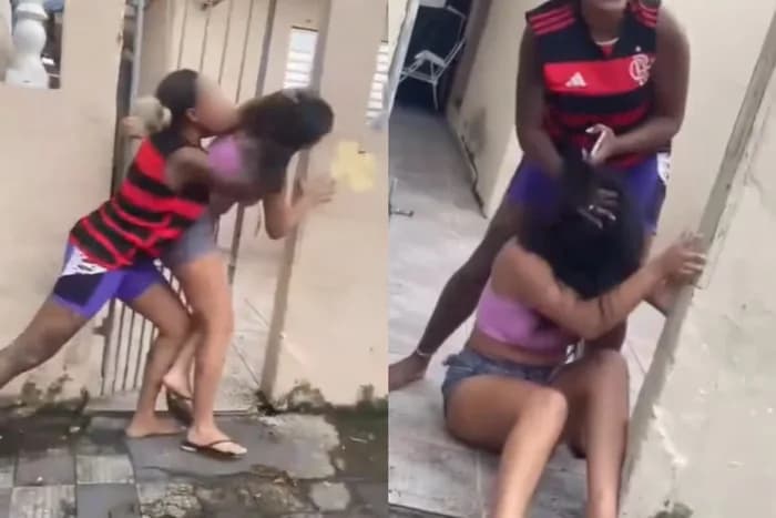 VÍDEO: “Deu pro meu marido”, diz mulher gravada espancando suposta amante, em SP