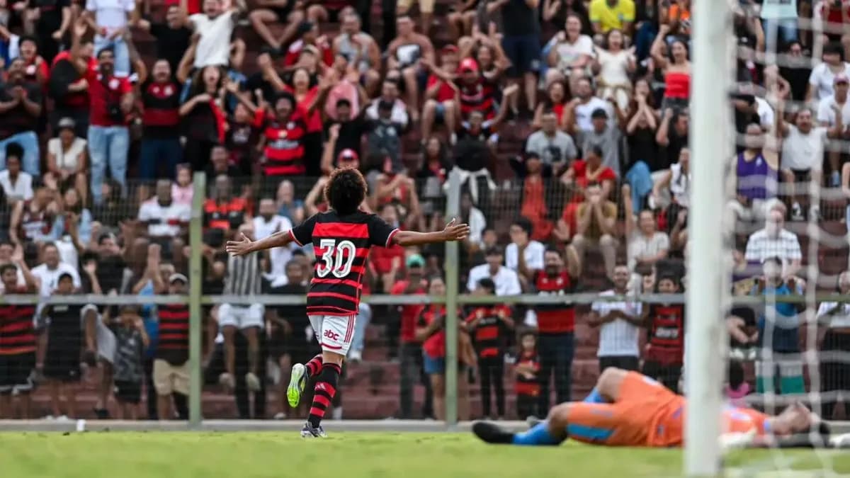 Flamengo estreia na Copa São Paulo de Futebol Júnior com goleada por 5 a 0