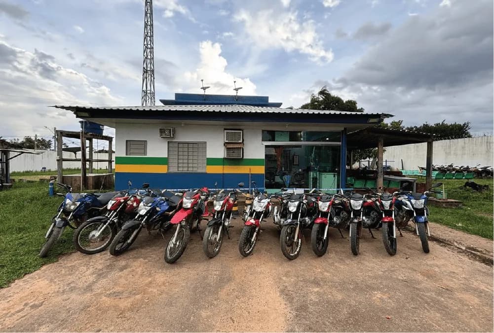 Em Pauini e Boca do Acre, 14 motocicletas oriundas de golpe são apreendidas pela PC-AM
