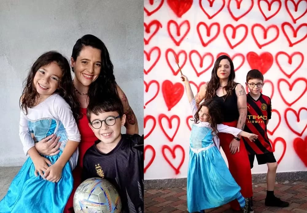 Mãe deixa filho se vestir com roupas de princesa e enfrenta ataques nas redes sociais