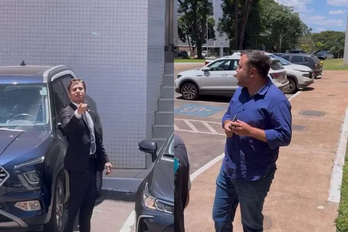 VÍDEO: Nikolas Ferreira bate boca com homem que disse: “Bolsonaro vai ser preso”