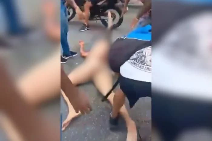 VÍDEO: Briga de torcidas no Recife acaba com vandalismo e homem estuprado