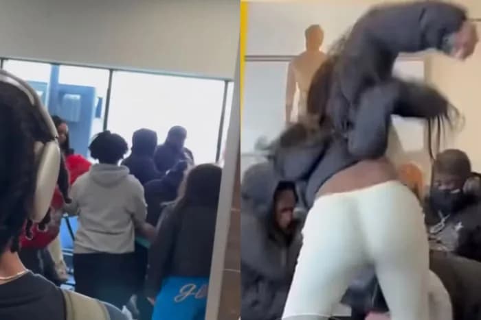 VÍDEO: Veja imagens de briga generalizada em aeroporto nos EUA