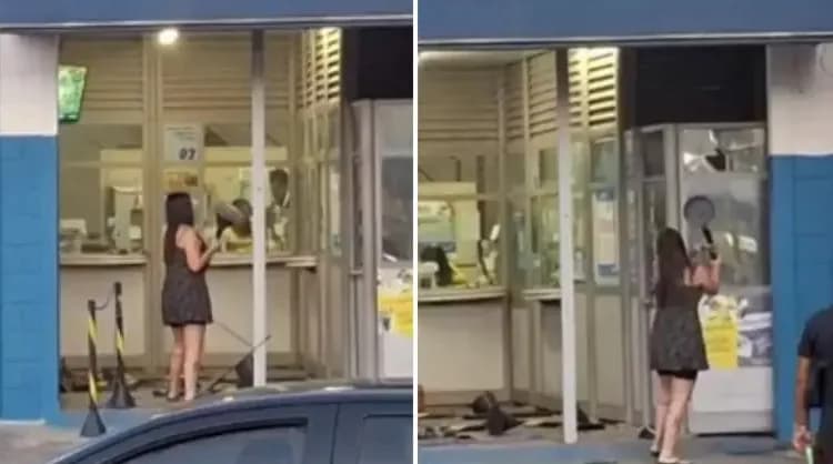 Ex-funcionária destrói lotérica em Belo Horizonte após discordar de rescisão