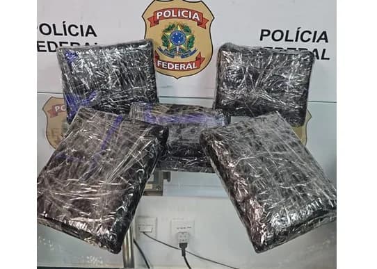 Passageiro de voo que saiu de Manaus é preso com 6,3 kg de maconha em aeroporto do RJ