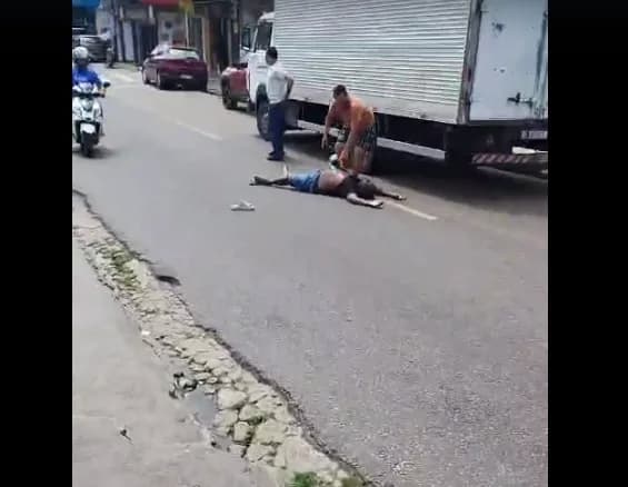 URGENTE: Assalto a joalheria termina com homem baleado durante tiroteio em Manaus; vídeo