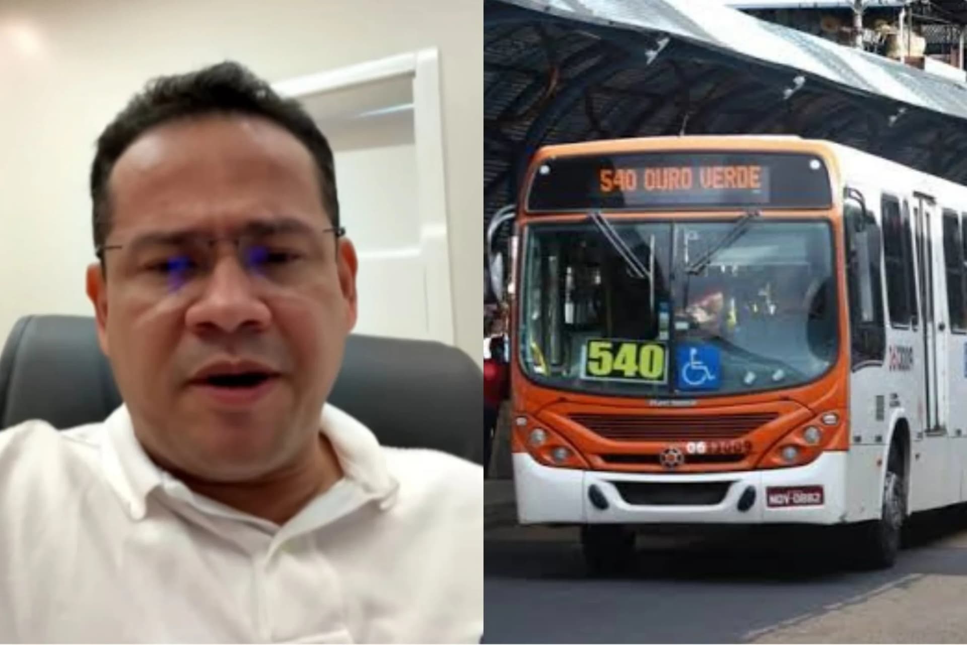 Eduardo Alfaia sobre aumento da passagem de ônibus em Manaus: “Facilita até o troco”