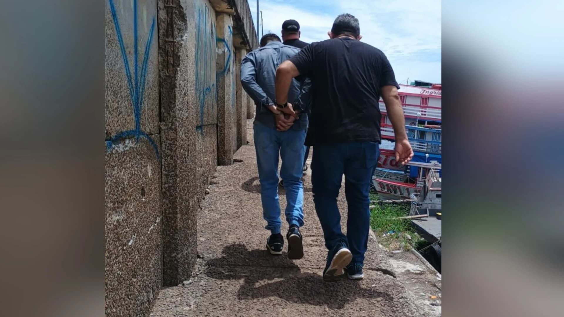 Preso homem que tentou matar ex-mulher atropelada em Manaus