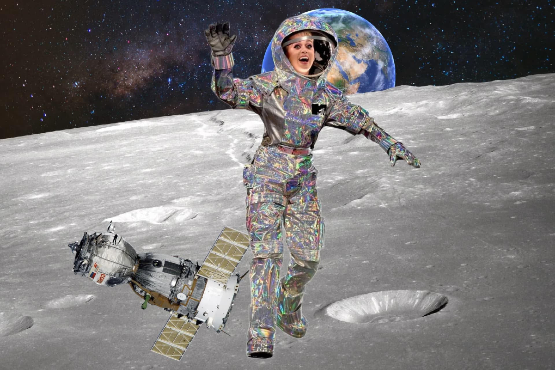 Katy Perry vai ao espaço em missão da Blue Origin, empresa de turismo espacial