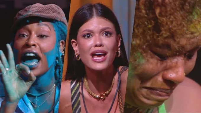 BBB 25: Vitória e Thamiris discutem durante o Sincerão; Camilla chora e pede: “Para, por favor”