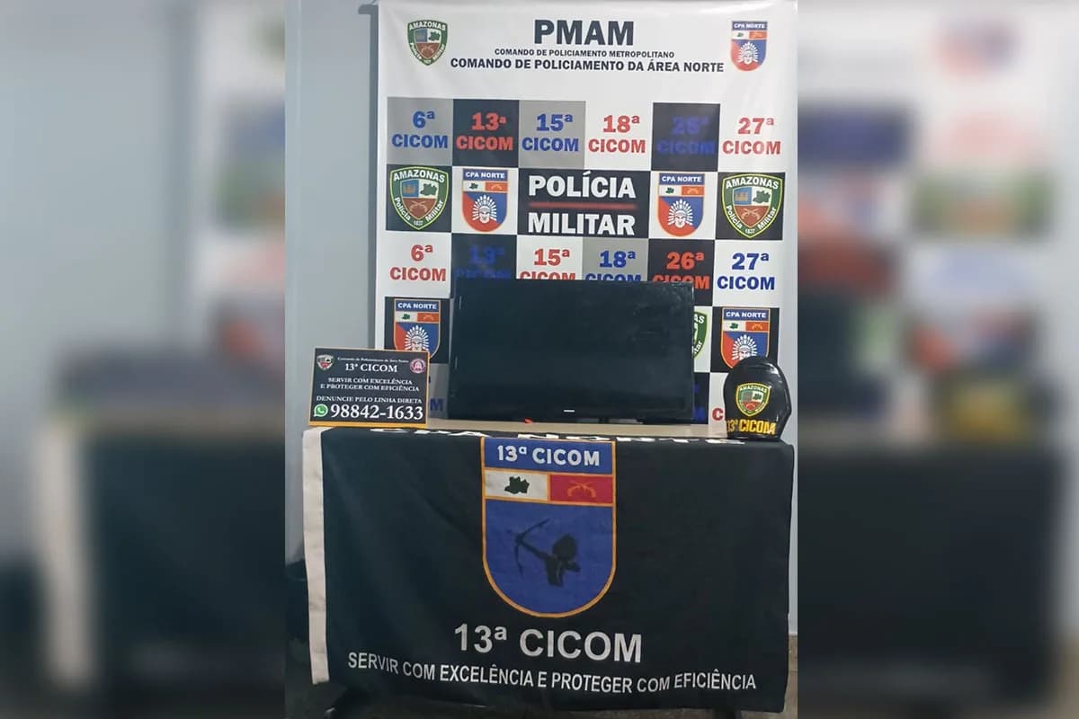 Em Manaus, ações da PM prendem dois homens por roubo