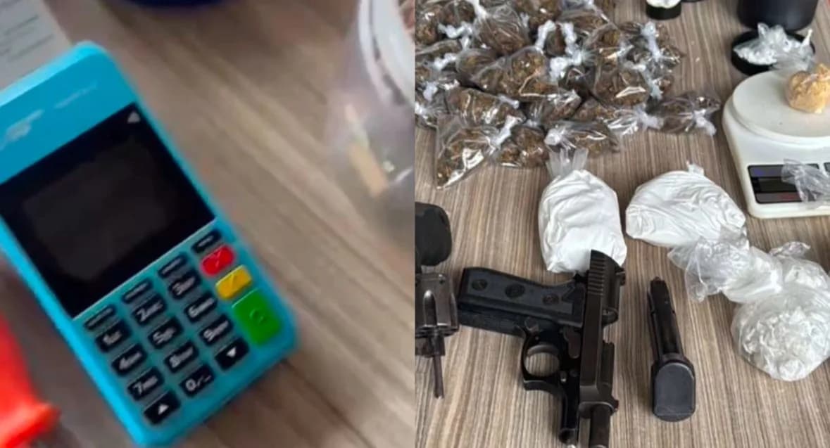 Laboratório de drogas: Clientes pagavam entorpecentes na maquininha em Humaitá