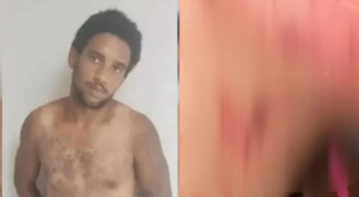 Homem é preso após tentar estrangular mulher para “beber sangue” no RJ