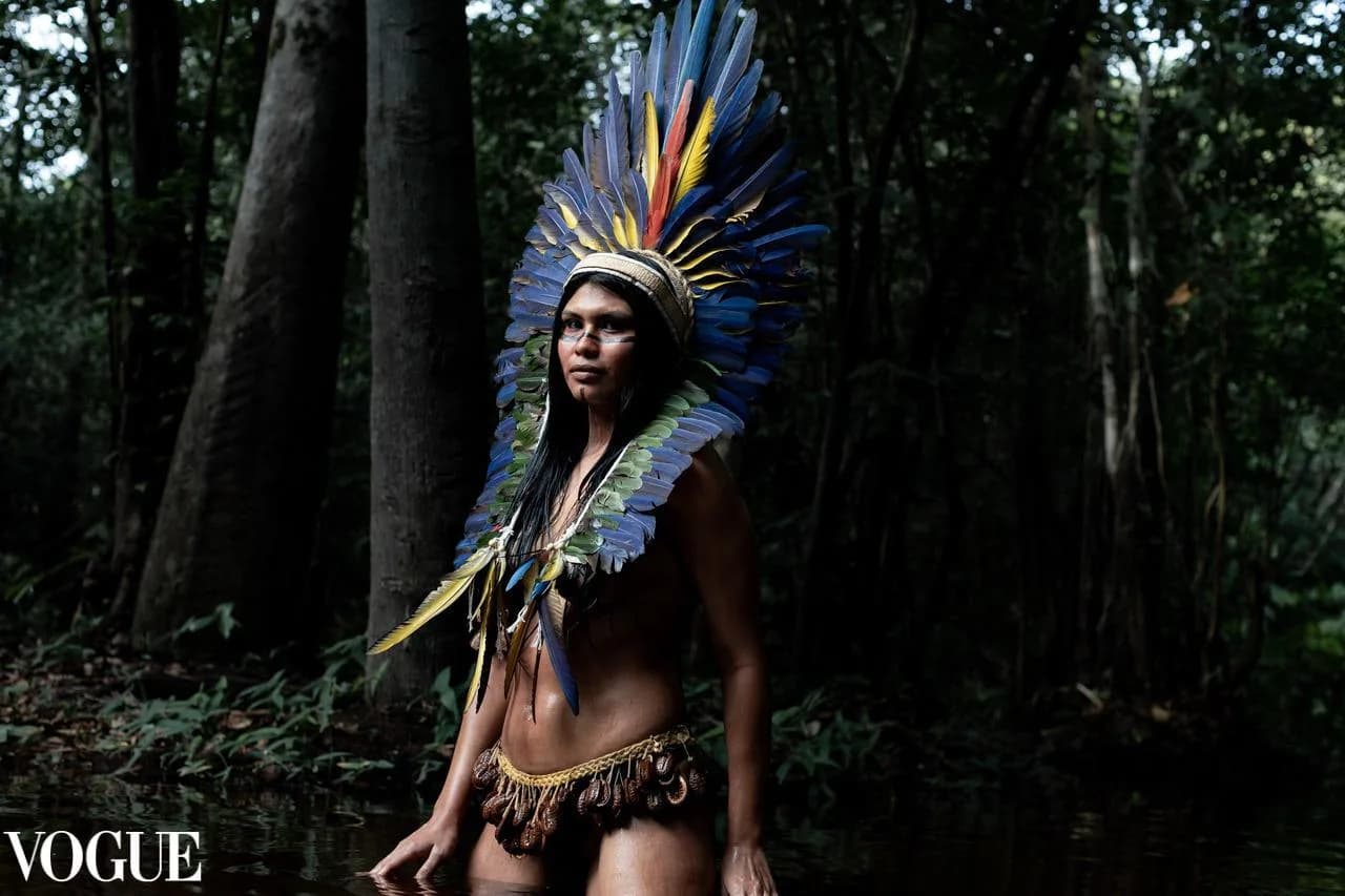 Fotógrafo do Boi Caprichoso tem trabalho publicado na Vogue