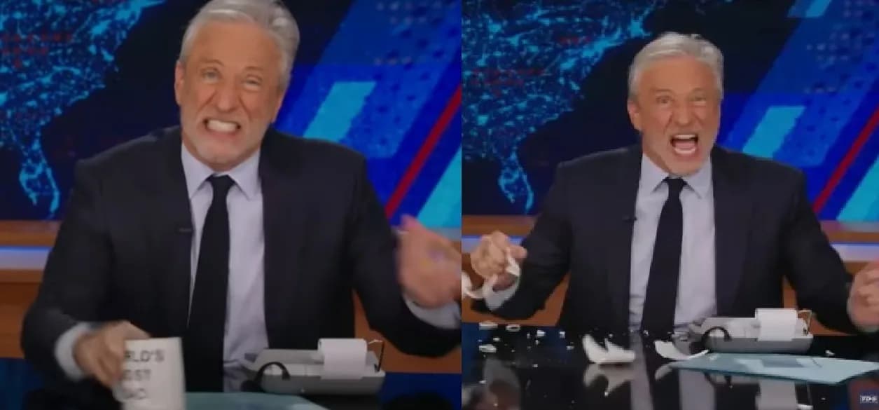 VÍDEO: Apresentador corta a mão ao vivo ao criticar governo dos EUA