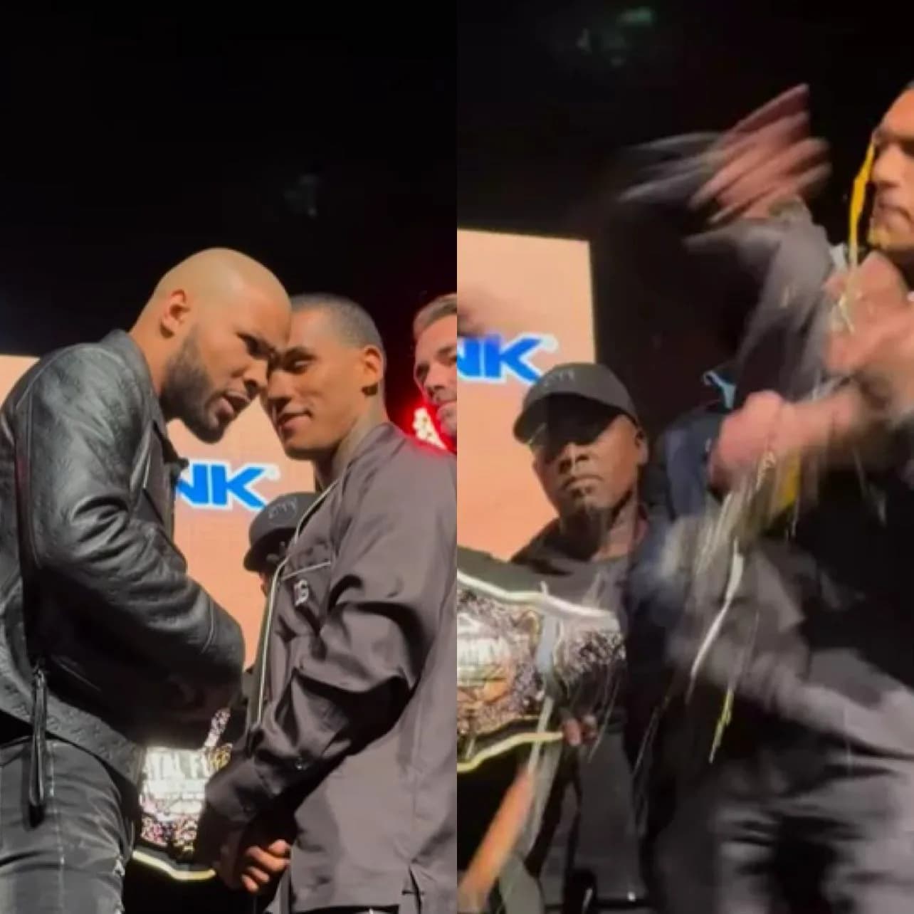 VÍDEO: Boxeador quebra ovo na cara de adversário durante encarada