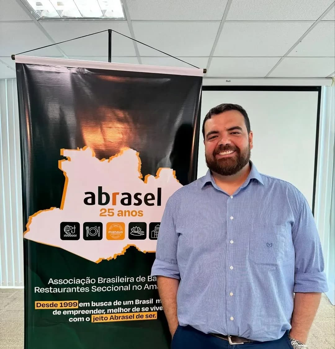 VÍDEO: Proprietário da Franco´s Pizza assume presidência da Abrasel no Amazonas