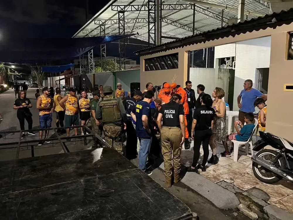 Fiscalização encerra bloco de rua em Manaus; outros 2 são autuados