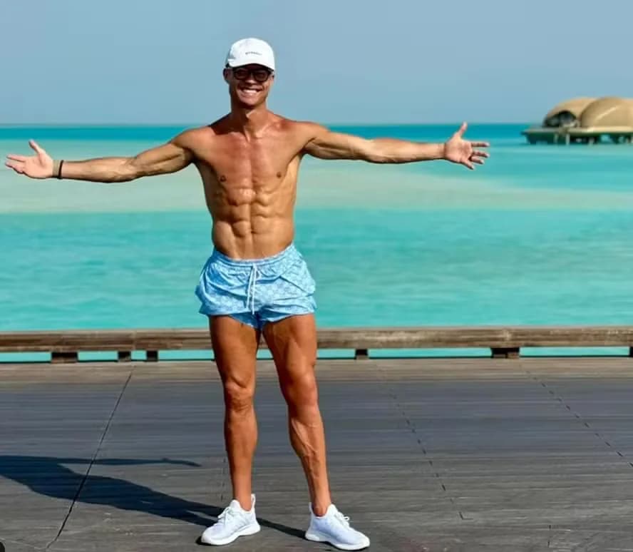 Quarentão: exercícios, dieta e descanso; Saiba como Cristiano Ronaldo mantém a forma