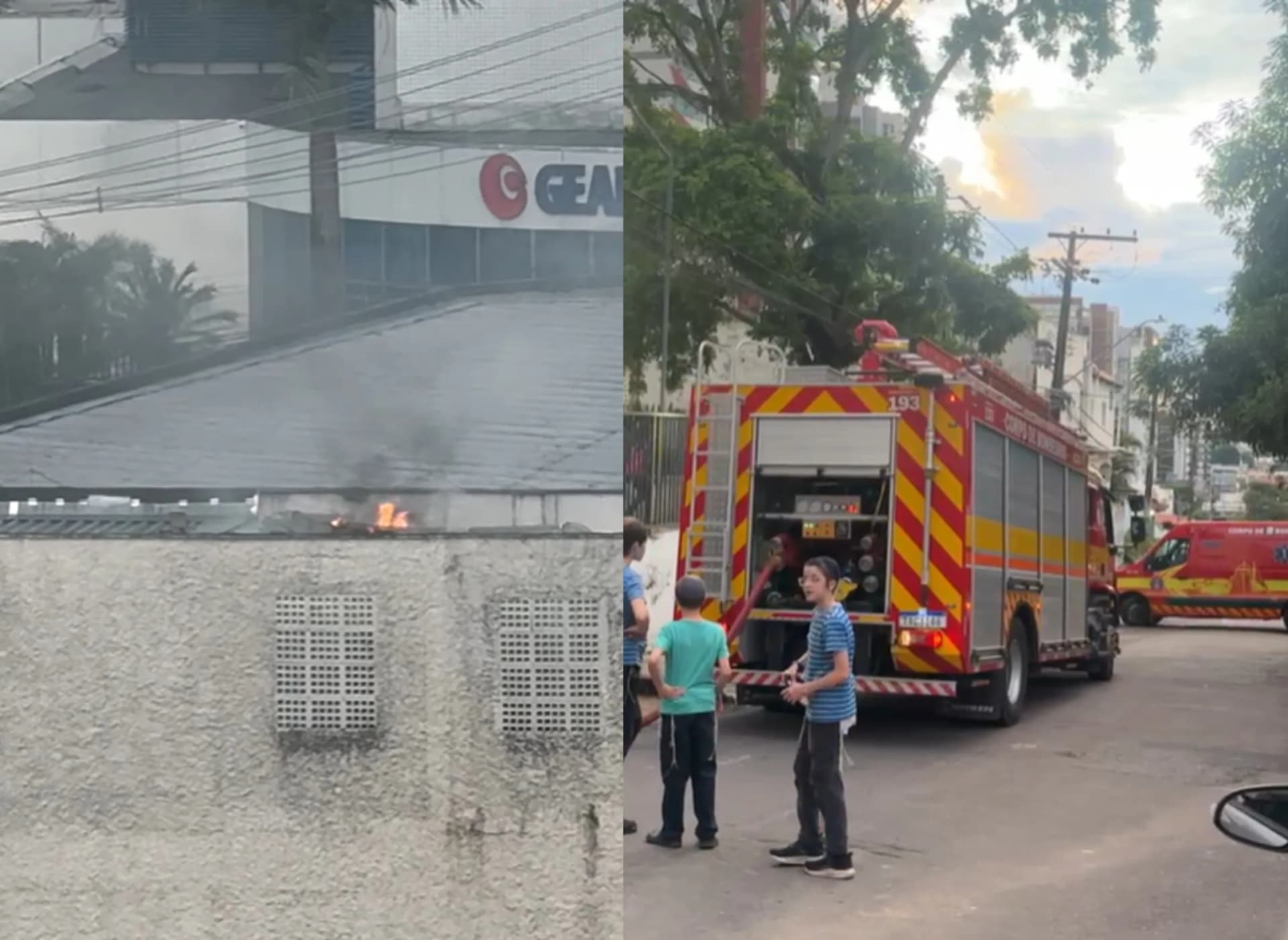 Incêndio é registrado em restaurante no Adrianópolis em Manaus