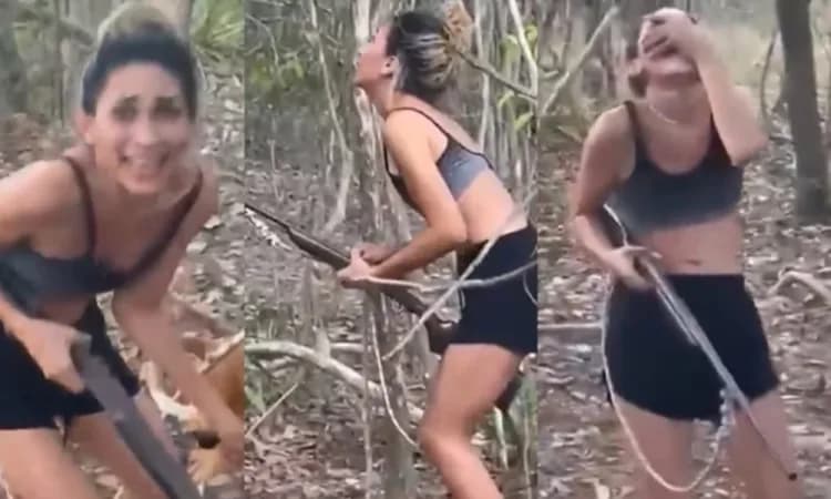 Pai de mulher que matou onça-parda no Piauí a tiros diz que felino atacava animais