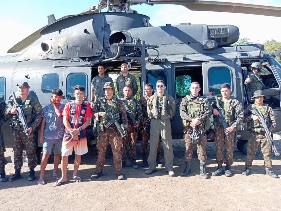 Dupla que se perdeu em floresta em Borba são encontrados após 6 dias