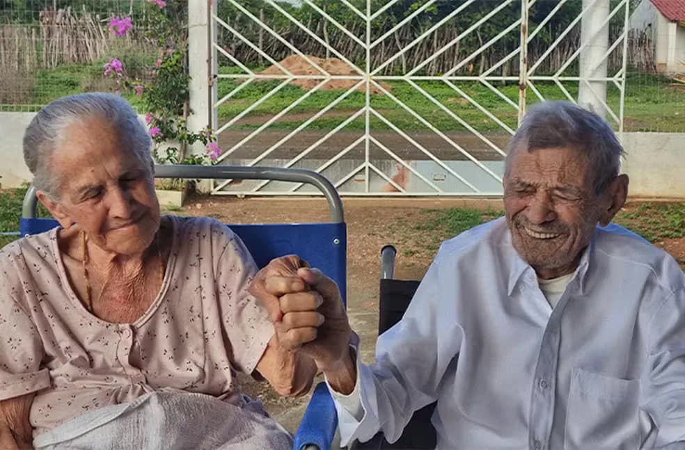 Guinness reconhece no Ceará o casamento mais duradouro do mundo: Casal está junto há 84 anos