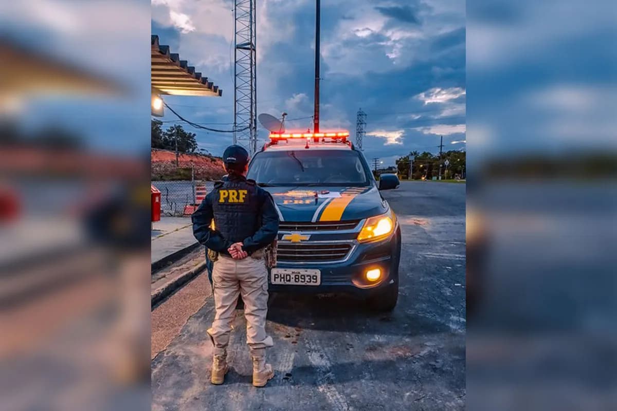 No Amazonas, PRF detém motoristas por embriaguez e cumpre mandado de prisão