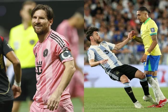 Após derrota do Brasil para a Argentina, Messi manda indireta para Raphinha: “Sempre falando com o futebol”
