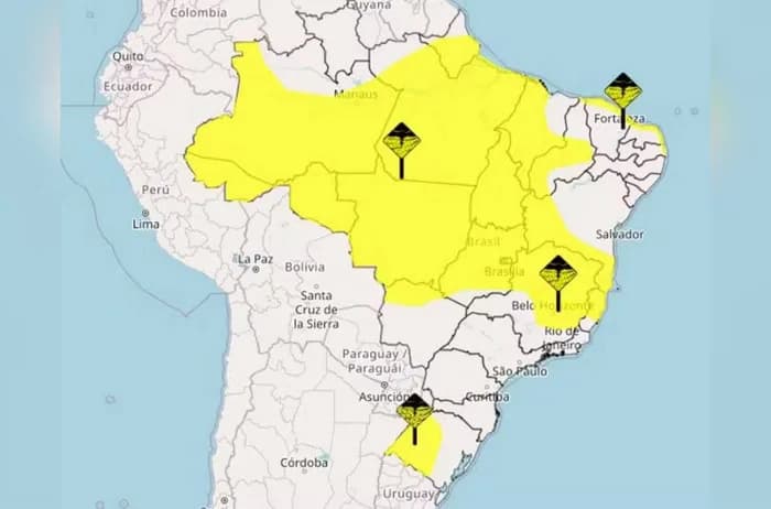 Ciclone extratropical se forma e coloca Sul do país em alerta; AM pode receber fortes chuvas