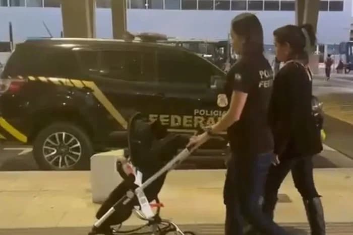 PF resgata bebê brasileiro em Portugal, vítima de tráfico humano