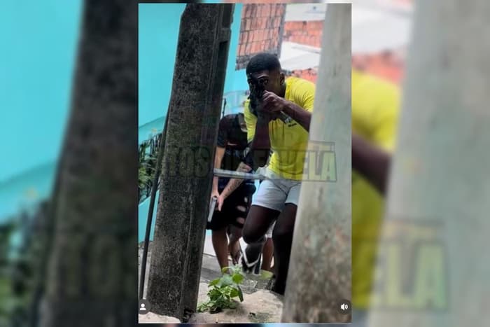 VÍDEO: Atores são baleados por PMs durante gravação de filme na Bahia