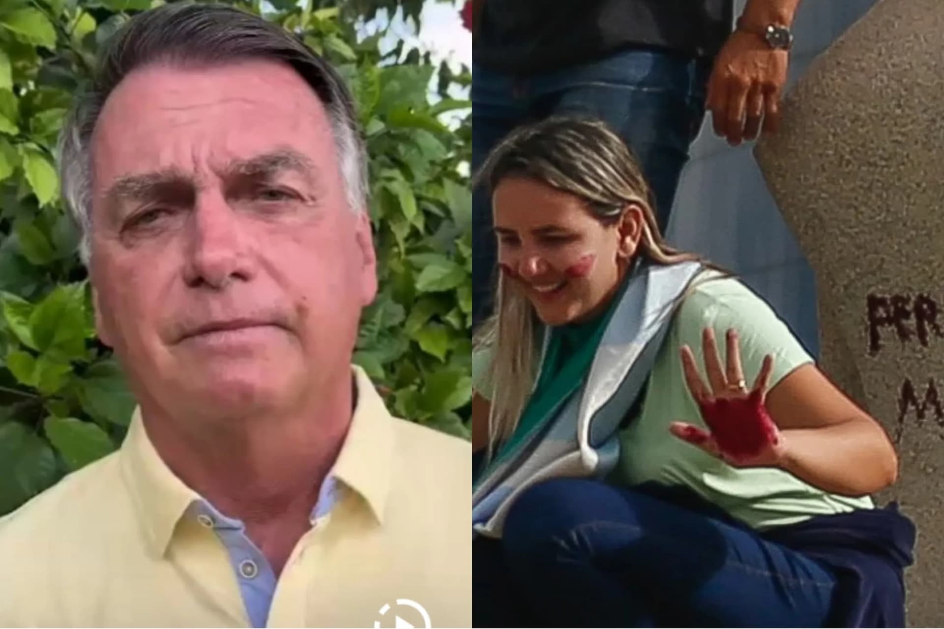Bolsonaro pede orações por mulher que pichou “perdeu, mané” em estátua: “Deus há de fazer justiça”
