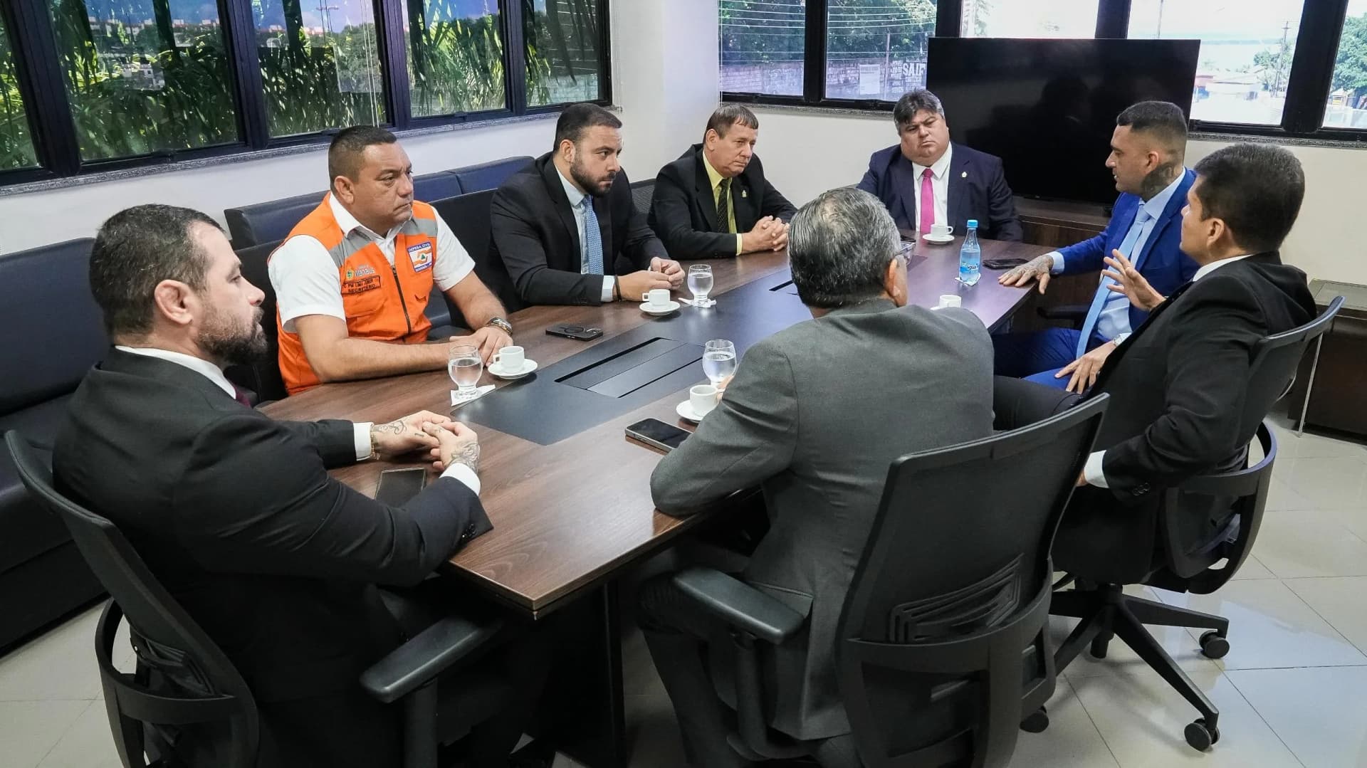 CMM e Secretaria Segurança de Manaus se reúnem para debater capacitação da Guarda Municipal