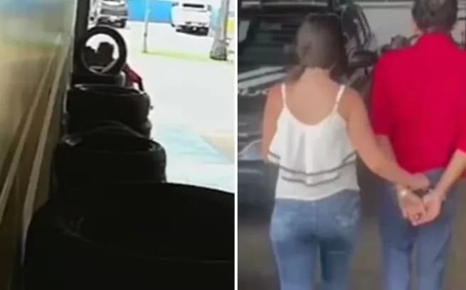 VÍDEO: Em Goiás, cliente é preso por beijar funcionária à força em loja