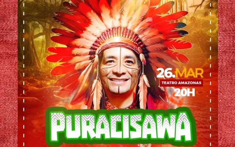 ‘Puracisawa’ celebra 27 anos de toada do cantor Helen Veras no Teatro Amazonas