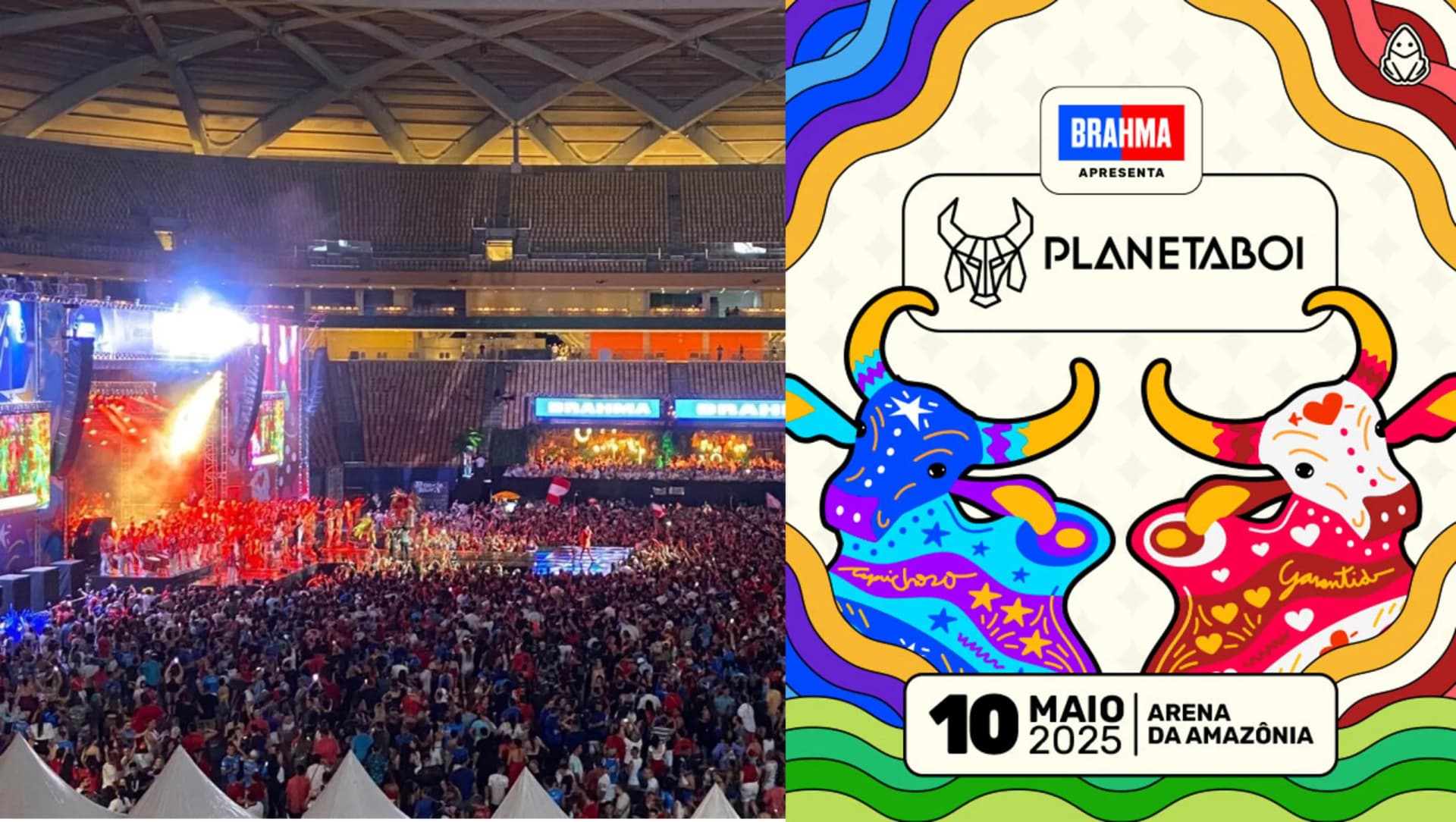 Arena Planeta Boi abre vendas para noite de festa com Caprichoso e Garantido em Manaus