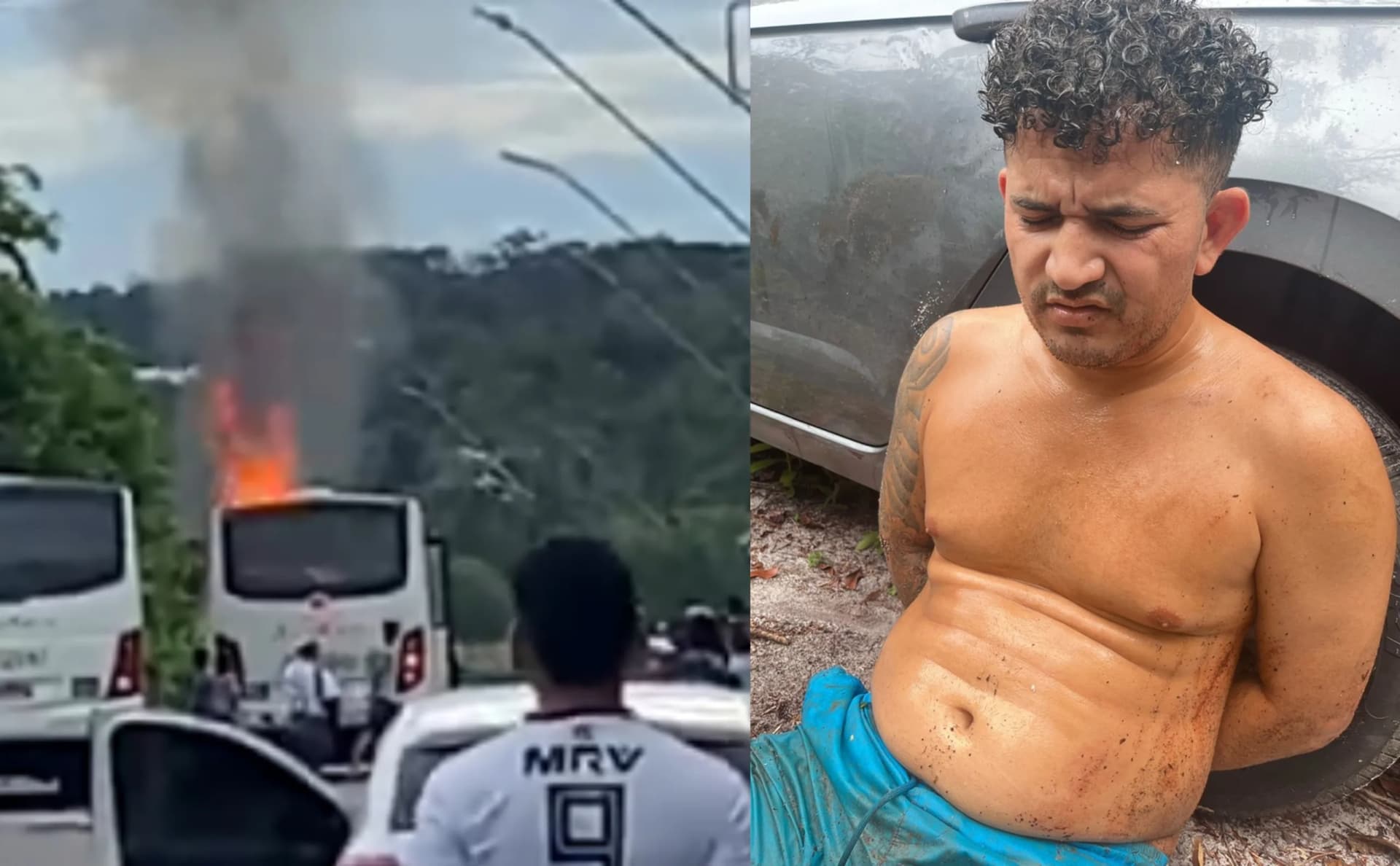 VÍDEO: ‘X-Salada’ líder de facção é baleado no Viver Melhor em ação da polícia em Manaus