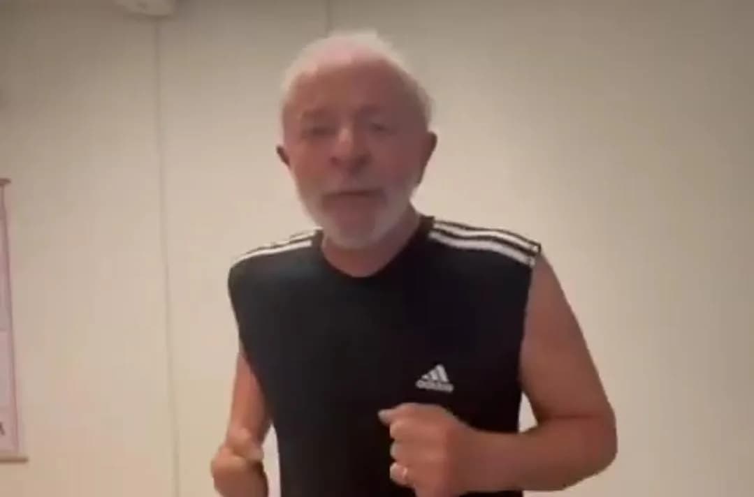 VÍDEO – Correndo em esteira, Lula reforça desejo de longevidade: “Quero viver até os 120 anos”