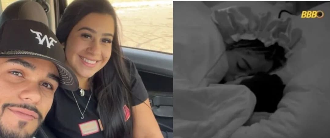 BBB 25: João Gabriel “esquece” relacionamento fora da casa e beija Thamiris embaixo do edredom
