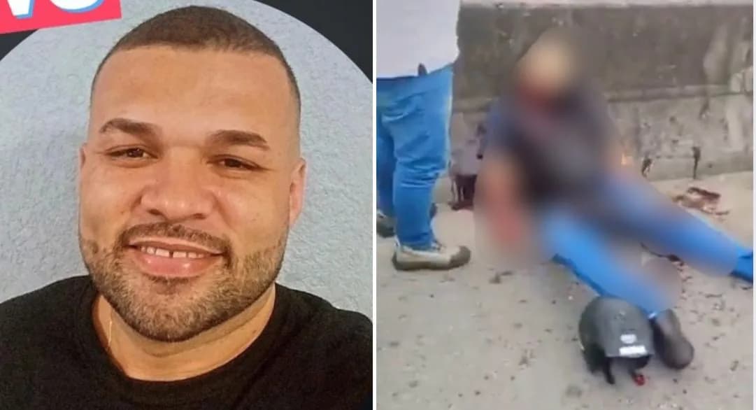 IMAGEM FORTE: Mototaxista morre após ser atingido por linha de cerol no pescoço