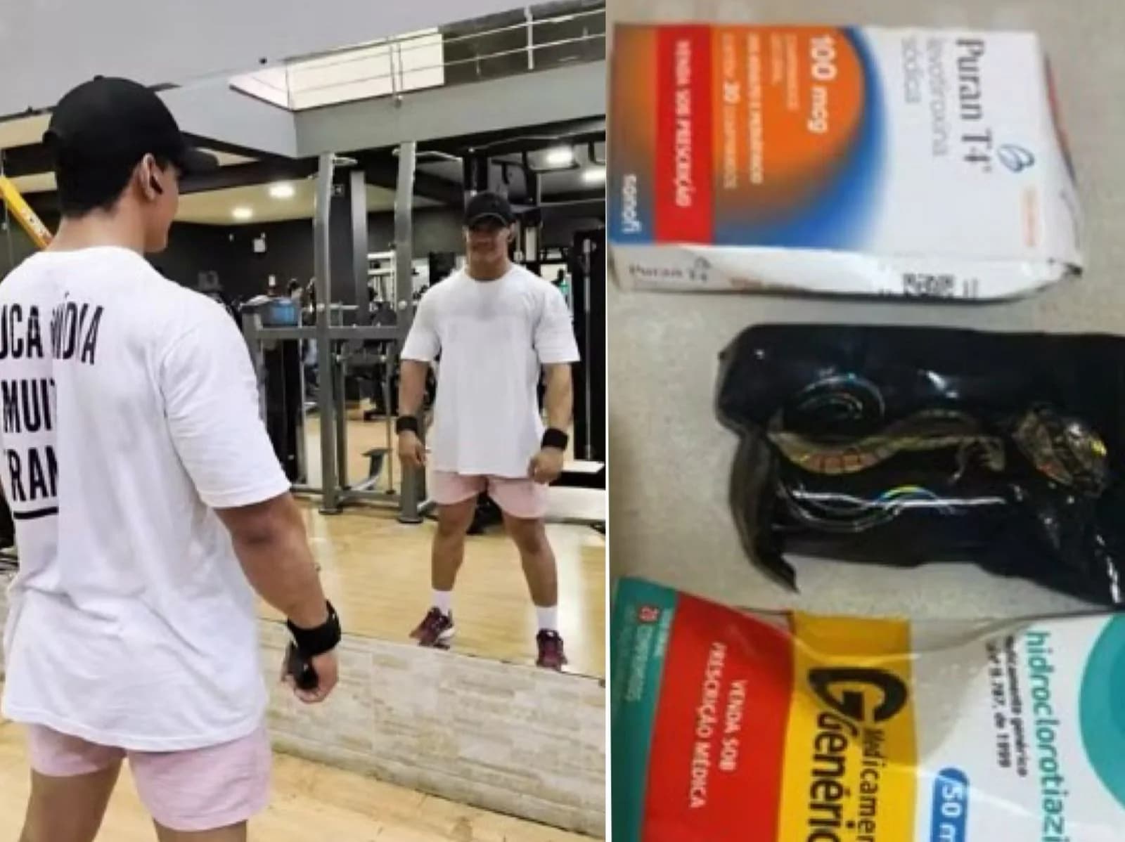 Fisiculturista morre após uso de anabolizantes e medicamentos veterinários