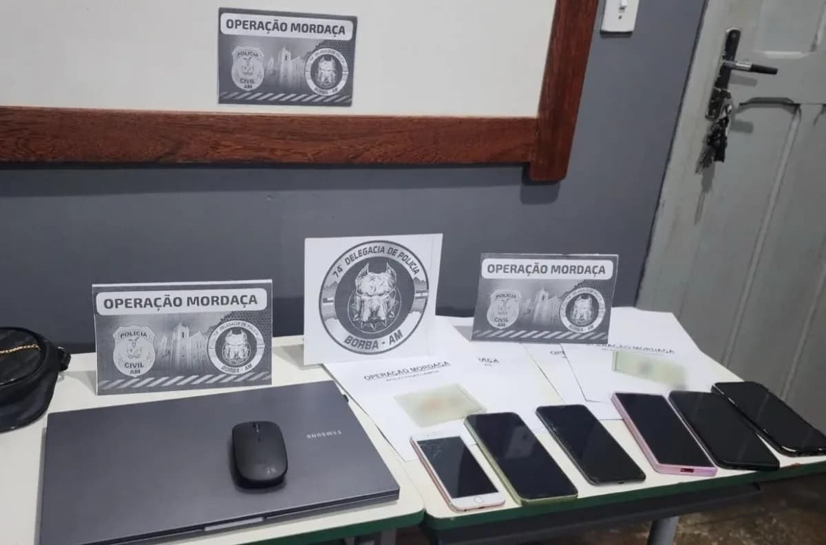 VÍDEO: Donos de páginas de fofoca são presos suspeitos de extorsão no Amazonas