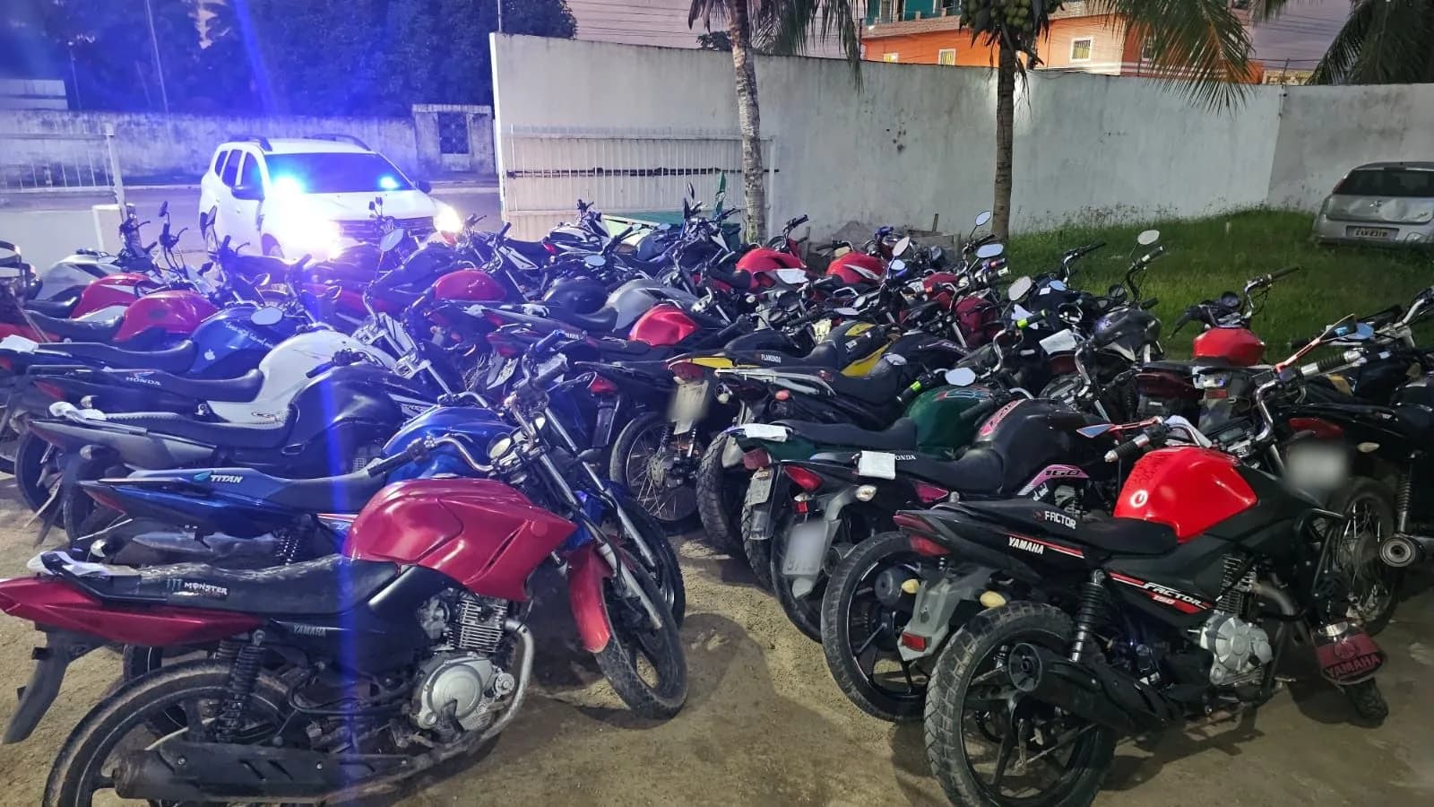 Polícia apreende mais de 40 motos roubadas durante operações no Amazonas