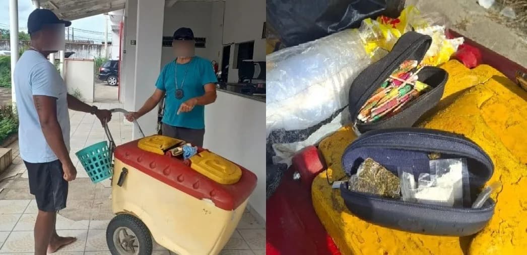 Droga no palito: traficante se passava por vendedor de sorvete em praia de SP