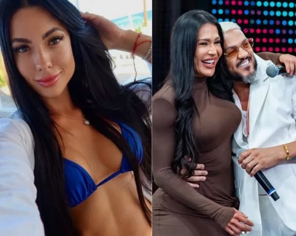 Fãs de Gracyanne Barbosa atacam namorada de Belo nas redes sociais
