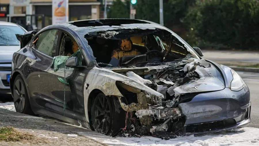 Carros da Tesla, de Musk, são incendiados na Alemanha; protestos contra bilionário ocorrem na Europa