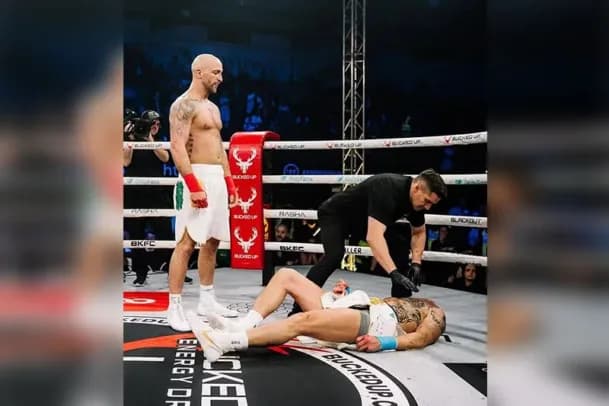 Lutador da Irlanda do Norte consegue nocaute que causa convulsão no oponente