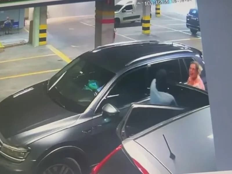 VÍDEO: Mulher é sequestrada em estacionamento de loja em São Paulo